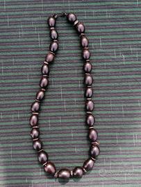 Collana tribale in semi/cocco/legno