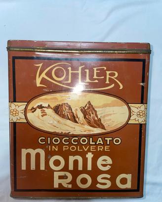 Latta KOHLER Cioccolato In Polvere anni 20-30