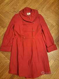 Cappotto rosso Vintage René Derhy