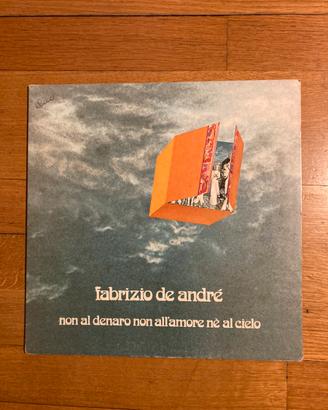Vinile di Fabrizio de André