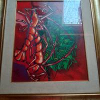 Quadro con certificato natura morta