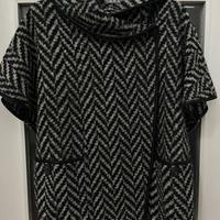 Mantella a Portafoglio con Motivo Chevron