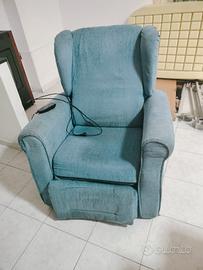 Poltrona relax elettrica meccanismo alzapersona