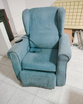 Poltrona relax elettrica meccanismo alzapersona