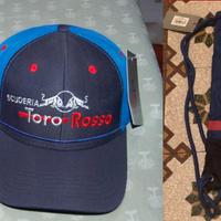 COPPIA CAPPELLINO SCUDERIA TORO ROSSO F1 RED BULL 