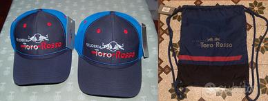 COPPIA CAPPELLINO SCUDERIA TORO ROSSO F1 RED BULL 