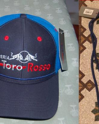 COPPIA CAPPELLINO SCUDERIA TORO ROSSO F1 RED BULL 