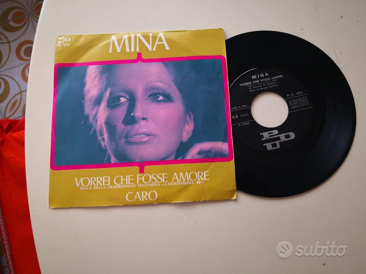 Disco mina vorrei che fosse amore caro Musica e Film In vendita a