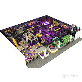 Fabbrica Italiana 100% Trampoline Park su Misura