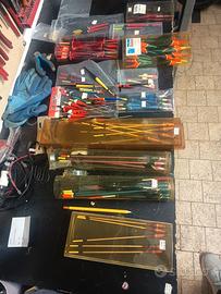 stok galleggianti e ami da pesca 