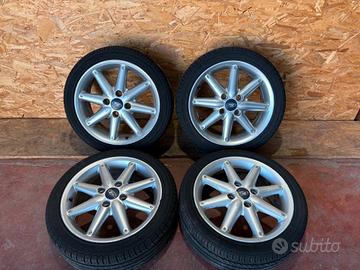 4 RUOTE CERCHI IN LEGA 16" FORD FIESTA V ANNO 200
