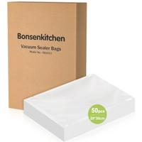 Sacchetti sottovuoto alimenti 50 buste 20x30 cm