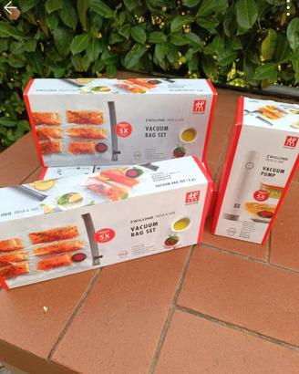 Vacuum set pompa + sacchetti Zwilling