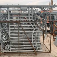 Cancello in ferro battuto artistico