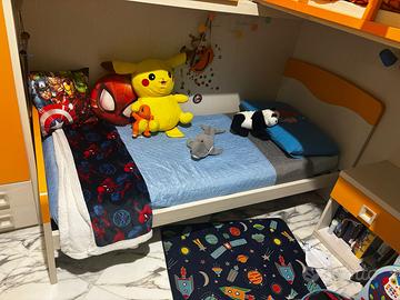 Lettino e comodino per cameretta - trasporto incl