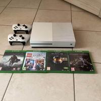 Xbox One S + 2 controller + 4 giochi