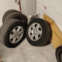 ruote macchina Land rover free Lander 