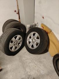 ruote macchina Land rover free Lander 