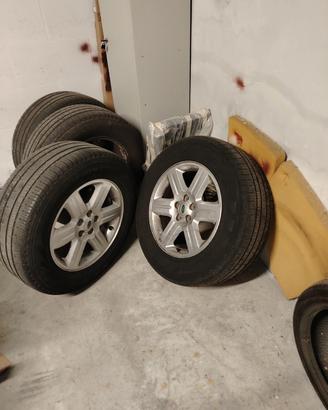 ruote macchina Land rover free Lander 