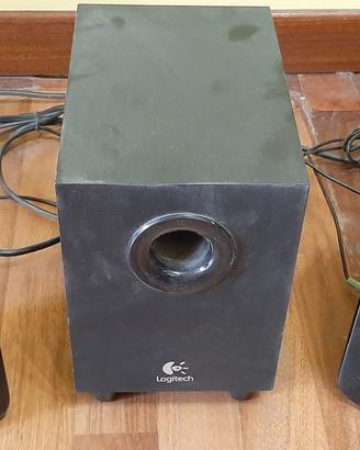 Sistema audio di casse PC Logitech