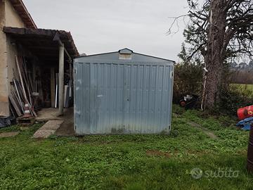 Box casetta in lamiera zincata