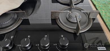 Piano cottura vetro ceramica gas Franke