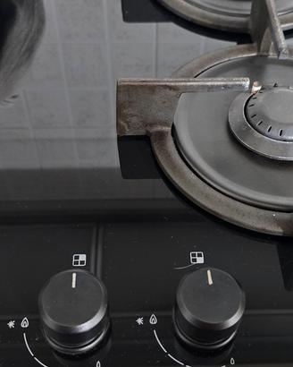 Piano cottura vetro ceramica gas Franke