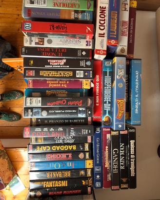 Videocassette Film anni 80/90/00