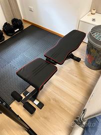 Panca reclinabile palestra