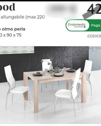 Tavolo allungabile Wood