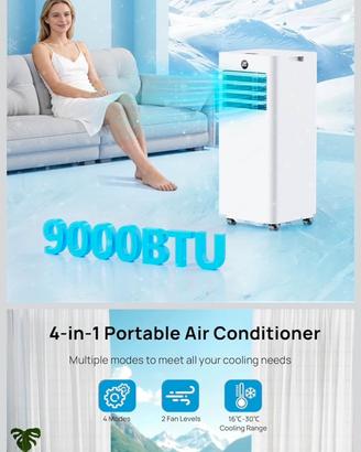 Condizionatore portatile molto potente 9000btu