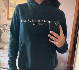 Felpa com cappuccio Tommy Hilfiger uomo