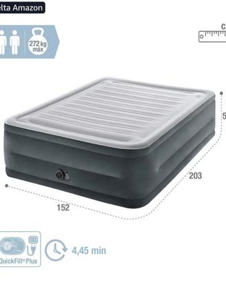 Letto gonfiabile Intex 150cm