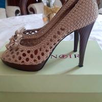 scarpe décolleté cafè noir e stivale alto donna 