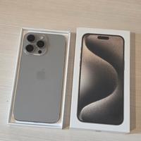 iPhone 15 pro max 256GB titanium naturale batt 83%
