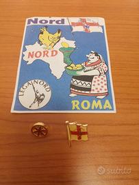 spille e adesivo lega nord