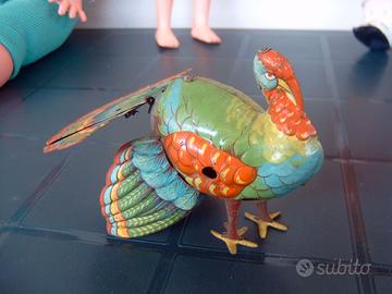 tacchino Ges-Geschut, vintage, di latta, Germany