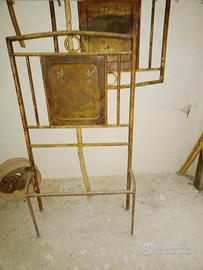 struttura letto in ferro anni '50