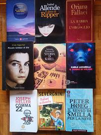 Libri Romanzi Thriller Vari