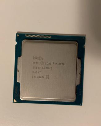 Cpu intel I7 4770