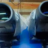 Copia di fari led Beam (teste mobili) rgbw 300W