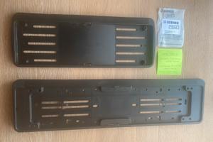 Porta targa Auto anteriore e posteriore BERNER