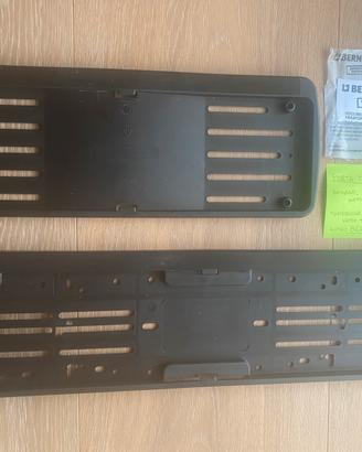 Porta targa Auto anteriore e posteriore BERNER