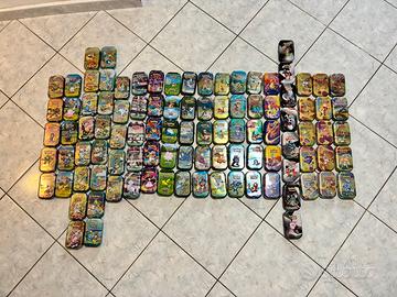 Lotto completo mini tin pokemon (104 tin)