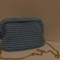 Clutch bag con chiusura 20cm