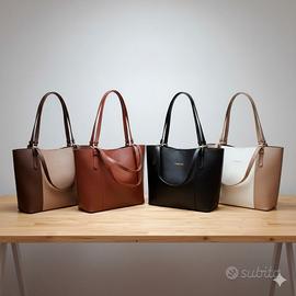 Borsa donna marrone/cachi