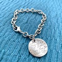 Bracciale Tiffany and Co. NOTES in argento