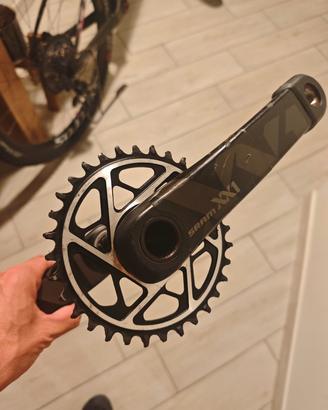 Pedivelle SRAM XX1 eagle carbonio 170 mm