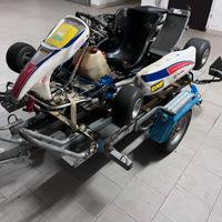 Go-kart 125 2t -carrello ellebi trasporto moto
