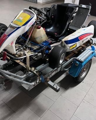 Go-kart 125 2t -carrello ellebi trasporto moto